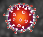 Illustration: Grafik eines Virus'